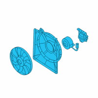 OEM 2010 Kia Sedona Blower Assembly Diagram - 253804D900