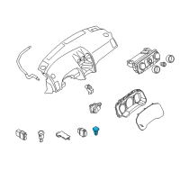 OEM 2009 Nissan Altima Switch Assy-Hazard Diagram - 25290-JA000