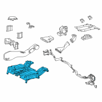 OEM 2017 Lexus NX300h Hv Supply Battery Assembly Diagram - G9510-48080