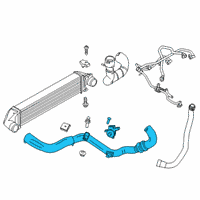 OEM 2019 Lincoln MKC Air Duct Diagram - GV6Z-6C646-A