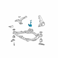 OEM Lexus ES300h Lower Ball Joint Assembly Diagram - 43330-09810