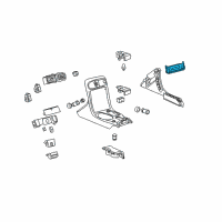 OEM 2006 Chevrolet Corvette Heater & Air Conditioner Control Assembly Diagram - 19371370