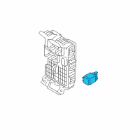 OEM 2018 Kia Rio Relay Assembly-Stop Sign Diagram - 952401R100