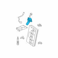 OEM 2004 Chrysler Concorde Ignition Coil Diagram - 4609088AI
