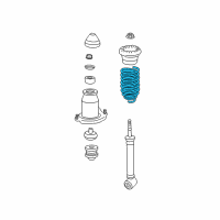 OEM Scion tC Coil Spring Diagram - 48231-21171