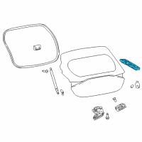 OEM 2019 Infiniti QX30 Switch Assy-Back Door Opener Diagram - 25380-5DA0A