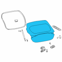 OEM Infiniti Door Assy-Back Diagram - KMA00-5DCAA