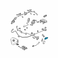 OEM 2005 Acura TSX Sensor Assembly, Side Impact (Trw) Diagram - 77970-SEC-A82