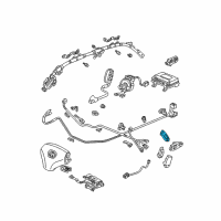 OEM 2004 Acura TSX Sensor Assembly, Side Impact (Trw) Diagram - 77970-SEC-C81