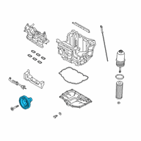 OEM Lincoln Vibration Damper Diagram - L1MZ-6312-A