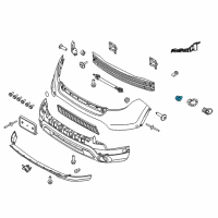 OEM 2015 Lincoln MKZ Automatic Park Sensor Diagram - EM2Z-15K859-ABPTM