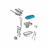 OEM 2002 Toyota Highlander Valve Cover Diagram - 11201-28033