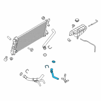 OEM Ford F-150 Hose Assembly Diagram - FL3Z-8C289-A