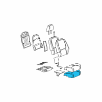 OEM 2007 Pontiac Torrent Occupant Module Diagram - 19207141