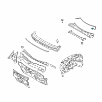 OEM 2015 Nissan Murano Plug Diagram - 01658-00441