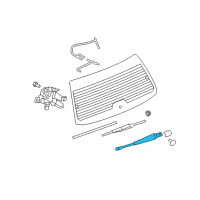 OEM Rear Arm Diagram - 25919444