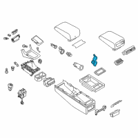 OEM 2005 Infiniti G35 Socket Knob Diagram - 253A2-3H010