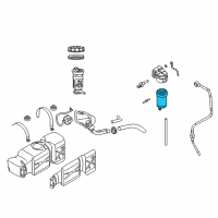 OEM Dodge Element-Fuel Filter Diagram - 5183410AA