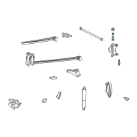 OEM 2001 Ford F-250 Super Duty Camber Kit Diagram - F2TZ3B440B