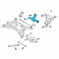 OEM 2020 Nissan 370Z Arm Assy-Rear Suspension, Rh Diagram - 55501-JK02A