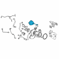 OEM 2016 Chevrolet Cruze Actuator Diagram - 12679375