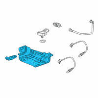 OEM 2022 Cadillac XT6 Vapor Canister Diagram - 84824671