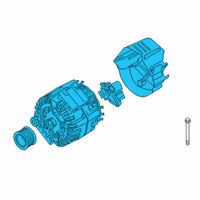 OEM 2020 BMW M760i xDrive ALTERNATOR Diagram - 12-31-7-540-744