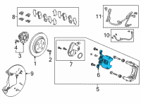 OEM 2022 Acura MDX Body Sub-Assembly Passenger Side Diagram - 43016-TYA-A00