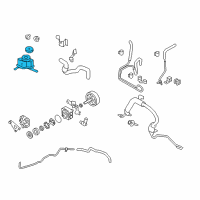 OEM Nissan Tank Assy-Reservoir Diagram - 49180-JN00D