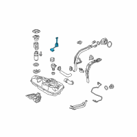 OEM Toyota Matrix Fuel Gauge Sending Unit Diagram - 83320-02050