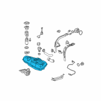 OEM 2004 Toyota Matrix Fuel Tank Diagram - 77001-02150