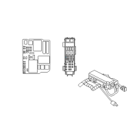 OEM 2012 Jeep Compass Fuse-Mini Diagram - ATM2