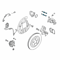 OEM 2022 Ford Explorer Mount Kit Diagram - L1MZ-2C150-C