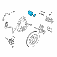 OEM 2022 Ford Explorer Adjust Motor Diagram - L1MZ-2B712-C