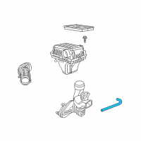 OEM 2008 Dodge Charger Hose-Make Up Air Diagram - 4892336AA