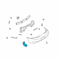 OEM 2014 Infiniti Q60 Electrical Unit Sonar Sensor Assy Diagram - 25994-1BA3E