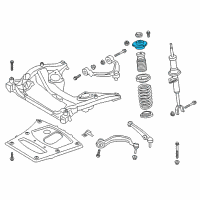 OEM 2013 BMW M5 Guide Support Diagram - 31-31-7-842-400