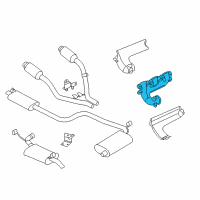 OEM 2002 Dodge Intrepid Exhaust Manifold Diagram - 4792457AC