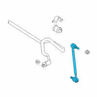 OEM 2000 Toyota Celica Stabilizer Link Diagram - 48820-32010