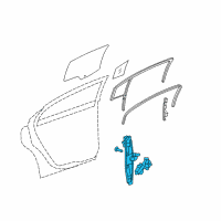 OEM 2009 Chevrolet Malibu Regulator Diagram - 22849388