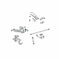 OEM 2005 Chevrolet Astro Stud Kit, Front Lower Control Arm Ball Diagram - 15687079
