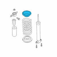 OEM 2017 Lincoln MKZ Upper Spring Insulator Diagram - DG9Z-5586-A