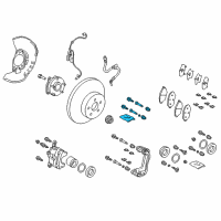 OEM Guide Pin Diagram - 04952-02221