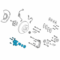 OEM 2020 Toyota C-HR Caliper Diagram - 47730-F4020