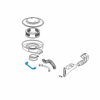 OEM 1995 GMC Sonoma Hose Asm-Crankcase Vent Valve Diagram - 10179260