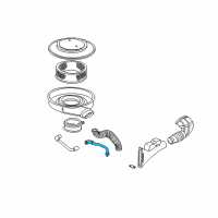 OEM 1994 Oldsmobile Bravada Tube Asm-Cankcase Vent Diagram - 10179262