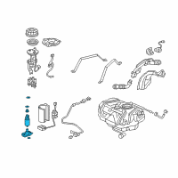 OEM 2004 Acura TSX Pump Set, Fuel Diagram - 17040-SDB-A00