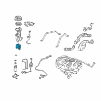 OEM Honda Regulator Assy. Diagram - 16015-SDB-A00