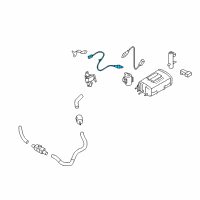 OEM 2010 Nissan Sentra O2 Oxygen Sensor Air Fuel Ratio Sensor Diagram - 22693-ZJ60A