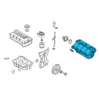OEM Kia Sorento Manifold Assembly-Intake Diagram - 283102G700